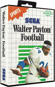 Walter Payton Football - Box - 3D Image