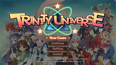 Trinity Universe - Screenshot - Game Title Image