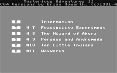 Mysterious Adventures II - Screenshot - Gameplay Image