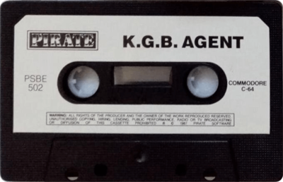 KGB Agent - Cart - Front Image