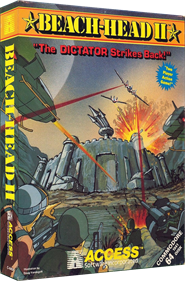 Beach-Head II: The Dictator Strikes Back - Box - 3D Image