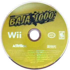 SCORE International Baja 1000 - Disc Image