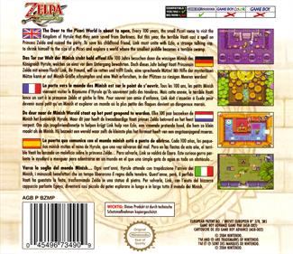 The Legend of Zelda: The Minish Cap - Box - Back Image