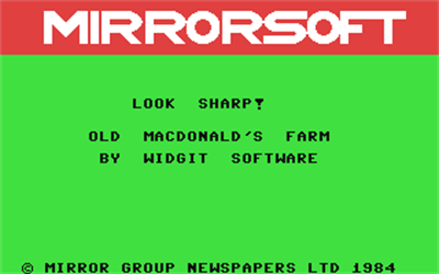 Look Sharp! - Screenshot - Game Title Image