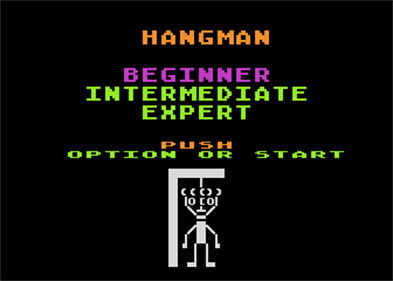 Hangman - Screenshot - Game Select Image