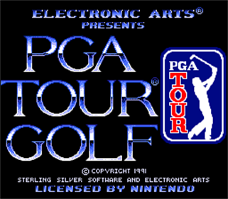 PGA Tour Golf - Screenshot - Game Title Image