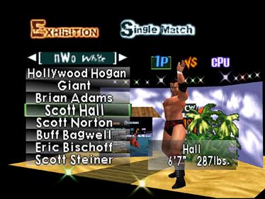 WCW/nWo Revenge - Screenshot - Game Select Image