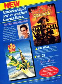 Firehawk - Advertisement Flyer - Front Image