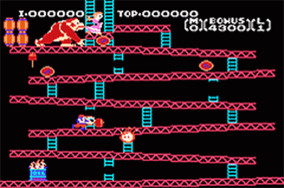 Classic NES Series: Donkey Kong - Screenshot - Gameplay Image