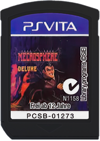 Necrosphere: Deluxe - Fanart - Cart - Front Image