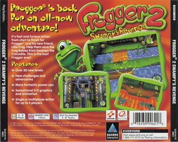 Frogger 2: Swampy's Revenge - Box - Back Image