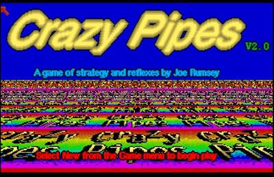 Crazy Pipes - Screenshot - Game Title Image