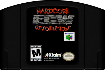 ECW Hardcore Revolution - Cart - Front Image