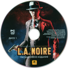 L.A. Noire - Disc Image