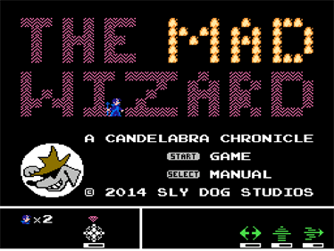 Mad Wizard: A Candelabra Chronicle - Screenshot - Game Title Image