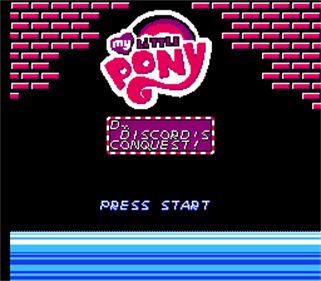 My Little Pony: Dr. Discord's Conquest - Screenshot - Game Title Image