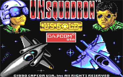 U.N. Squadron - Screenshot - Game Title Image