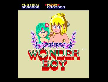 Wonderboy - Screenshot - Game Title Image