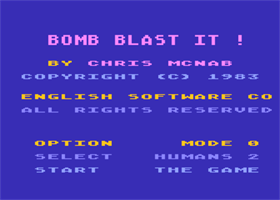 Bombastic! - Screenshot - Game Title Image