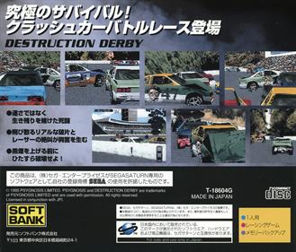 Destruction Derby - Box - Back Image