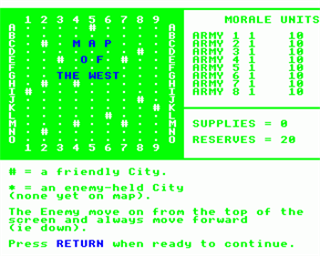 Strategy 1: Invasion - Screenshot - Gameplay Image