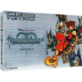 Kingdom Hearts: Chain of Memories - Box - 3D Image