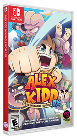 Alex Kidd in Miracle World DX - Box - 3D Image