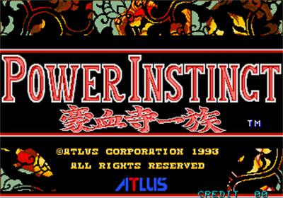 Power Instinct - Screenshot - Game Title Image