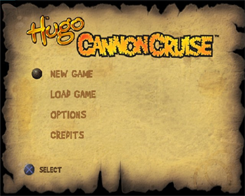 Hugo: Cannon Cruise - Screenshot - Game Select Image