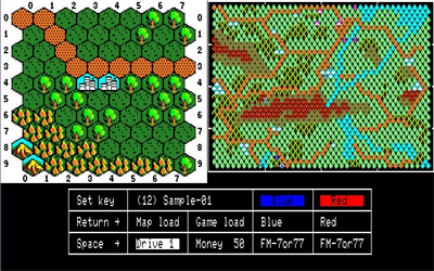 Daisenryaku FM - Screenshot - Gameplay Image