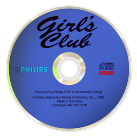 Girl's Club: The Fantasy Dating Game - Disc Image
