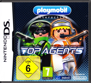 Playmobil Interactive: Top Agents - Box - Front - Reconstructed Image