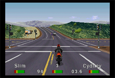 Road Rash - Screenshot - Gameplay Image