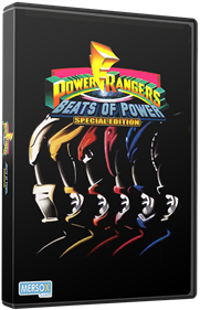 Power Rangers: Beats of Power - Box - 3D Image