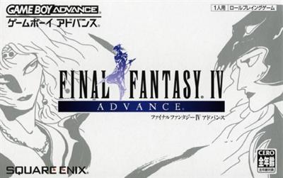 Final Fantasy IV Advance - Box - Front Image