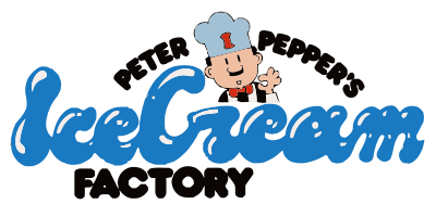 Peter Pepper's Ice Cream Factory - Clear Logo Image