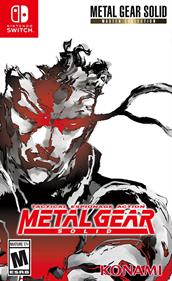 METAL GEAR SOLID: MASTER COLLECTION VOL.1 METAL GEAR SOLID - Fanart - Box - Front Image