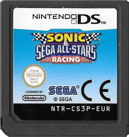Sonic & SEGA All-Stars Racing - Cart - Front Image