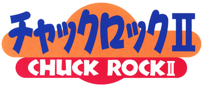 Chuck Rock II: Son of Chuck - Clear Logo Image