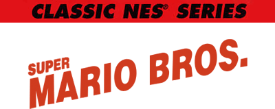 Classic NES Series: Super Mario Bros. - Clear Logo Image