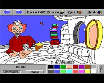 Rock-A-Doodle: The Computerized Coloring Book - Screenshot - Gameplay Image