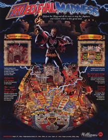 Medieval Madness - Advertisement Flyer - Back Image