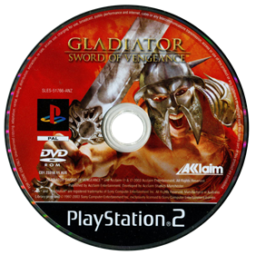 Gladiator: Sword of Vengeance - Disc Image