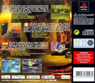 Rayman 2: The Great Escape - Box - Back Image