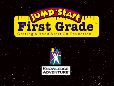JumpStart 1st Grade (1995) - Screenshot - Game Title Image