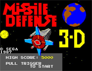 Missile Defense 3-D - Screenshot - Game Title Image