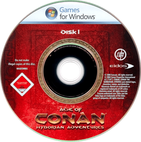 Age of Conan: Hyborian Adventures - Disc Image