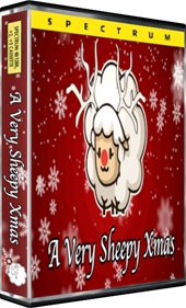 A Very Sheepy Xmas - Box - 3D Image