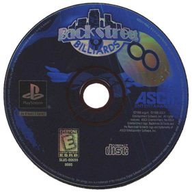 Backstreet Billiards - Disc Image