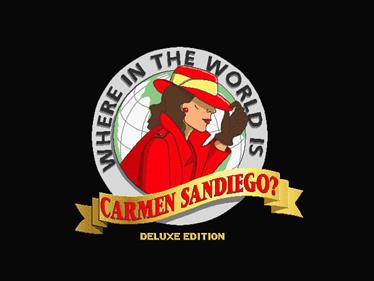 Where in the World Is Carmen Sandiego? Deluxe Edition - Screenshot - Game Title Image